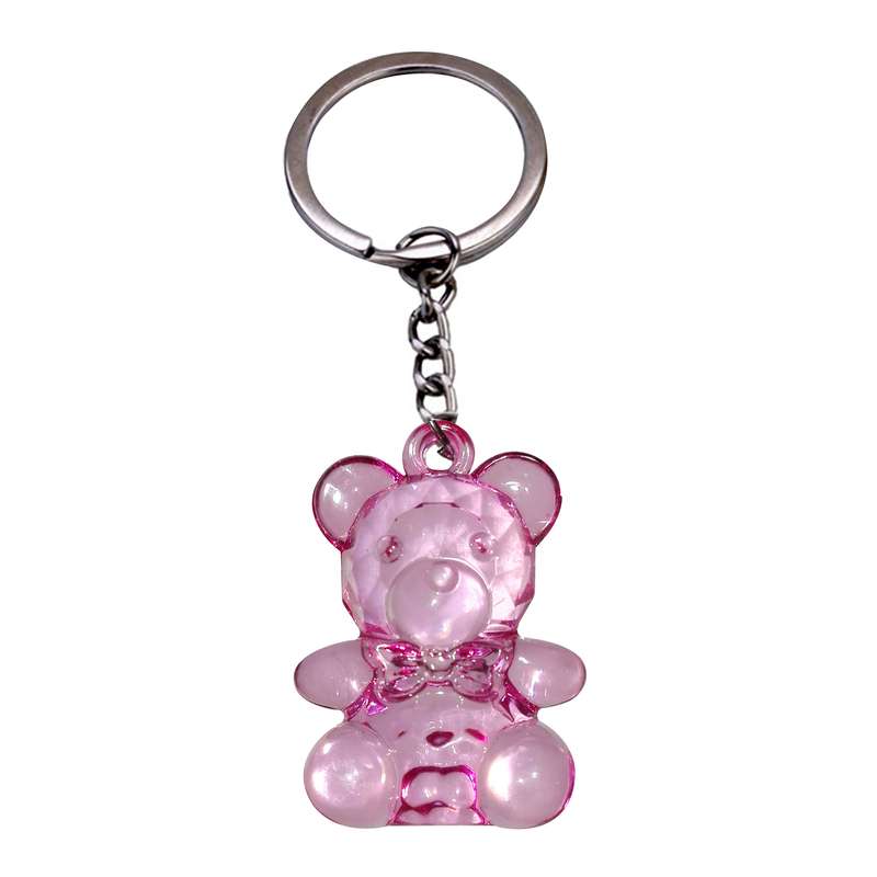 جاکلیدی دخترانه مدل خرس کریستالی جاکلیدی دخترانه مدل خرس کریستالی