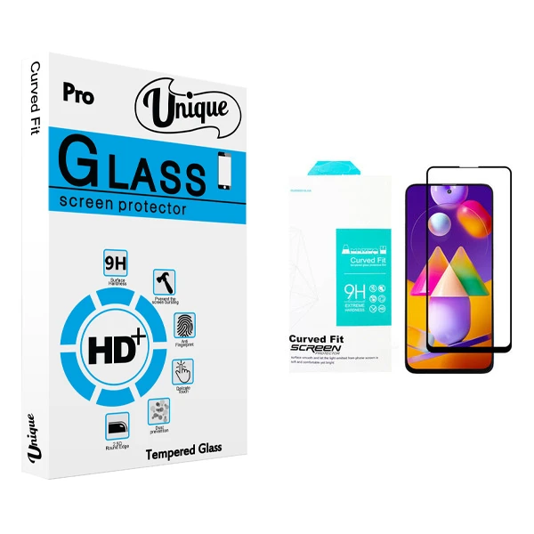 محافظ صفحه نمایش سرامیکی مات يونيک مدل +Clear مناسب برای گوشی موبایل سامسونگ Galaxy M31s