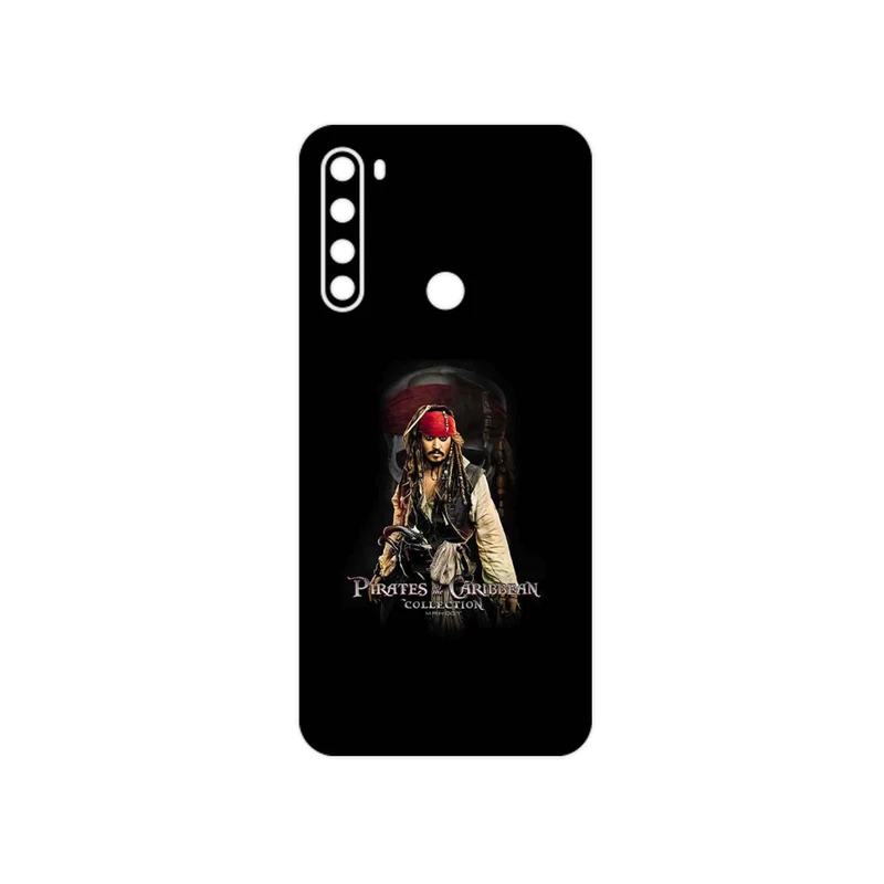 برچسب پوششی ماهوت مدل PIRATES OF THE CARIBBEAN مناسب برای گوشی موبایل شیائومی Redmi Note 8 2021
