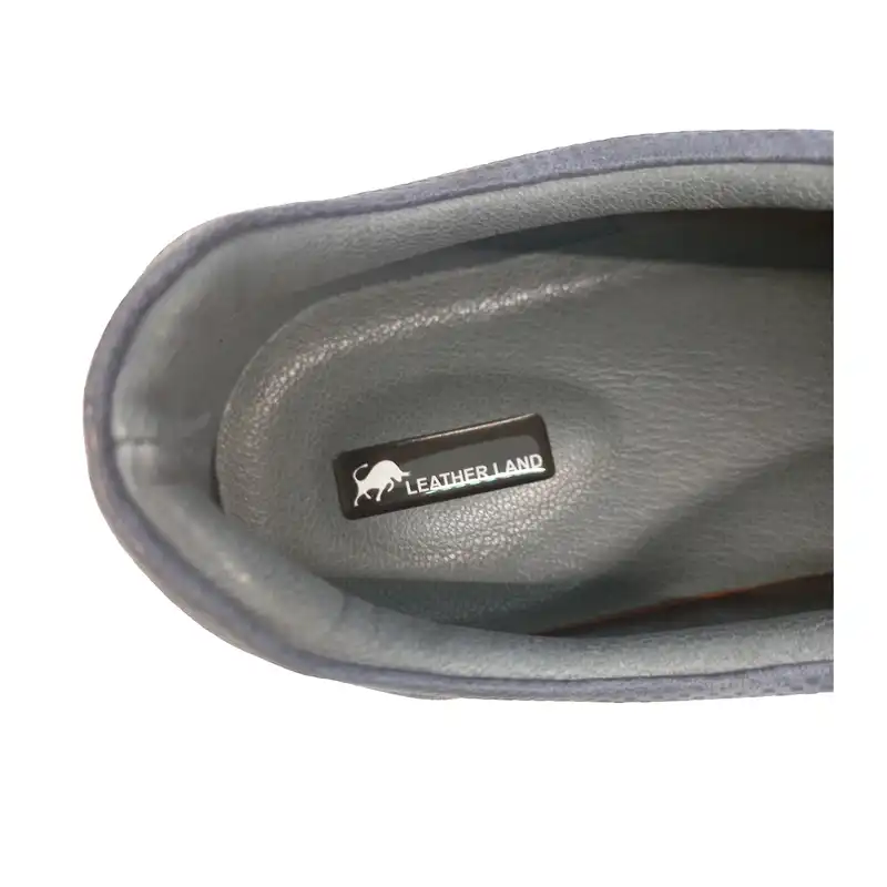 کفش روزمره مردانه سرزمین چرم کد 17888 رنگ سرمه ای