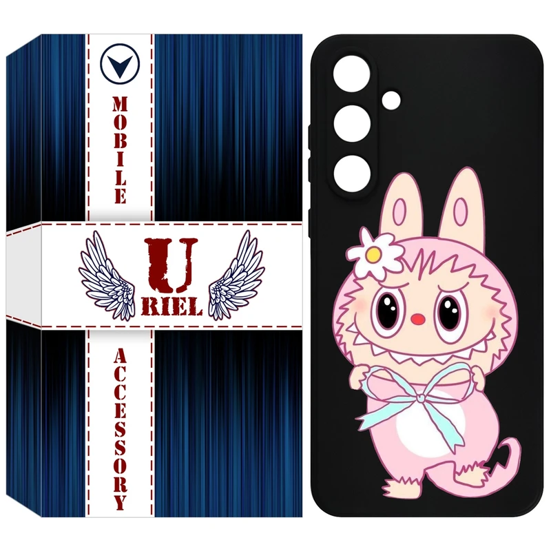 کاور یوریل مدل KSH کد 146 طرح لبوبو Labubu مناسب برای گوشی  موبایل سامسونگ Galaxy S25 FE