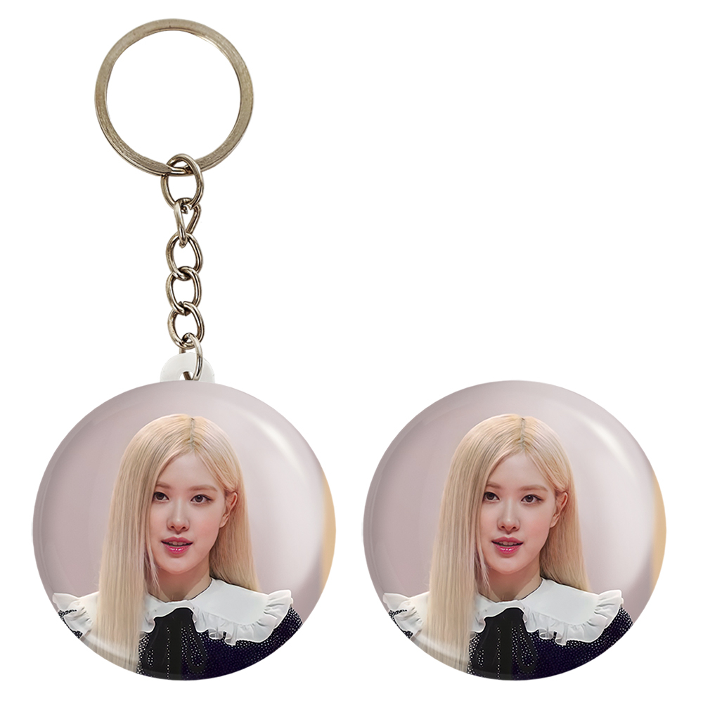 پیکسل خندالو مدل رزی بلک پینک کد 14438 به همراه جاکلیدی