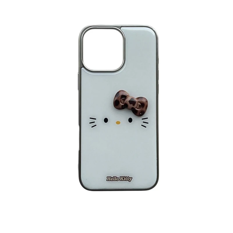 کاور مدل شیشه ایی طرح هلو کیتی  کد H904 مناسب برای گوشی موبایل اپل  Iphone 16 promax