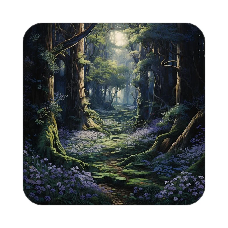 زیر لیوانی کاکتی طرح گل مدل mp17683