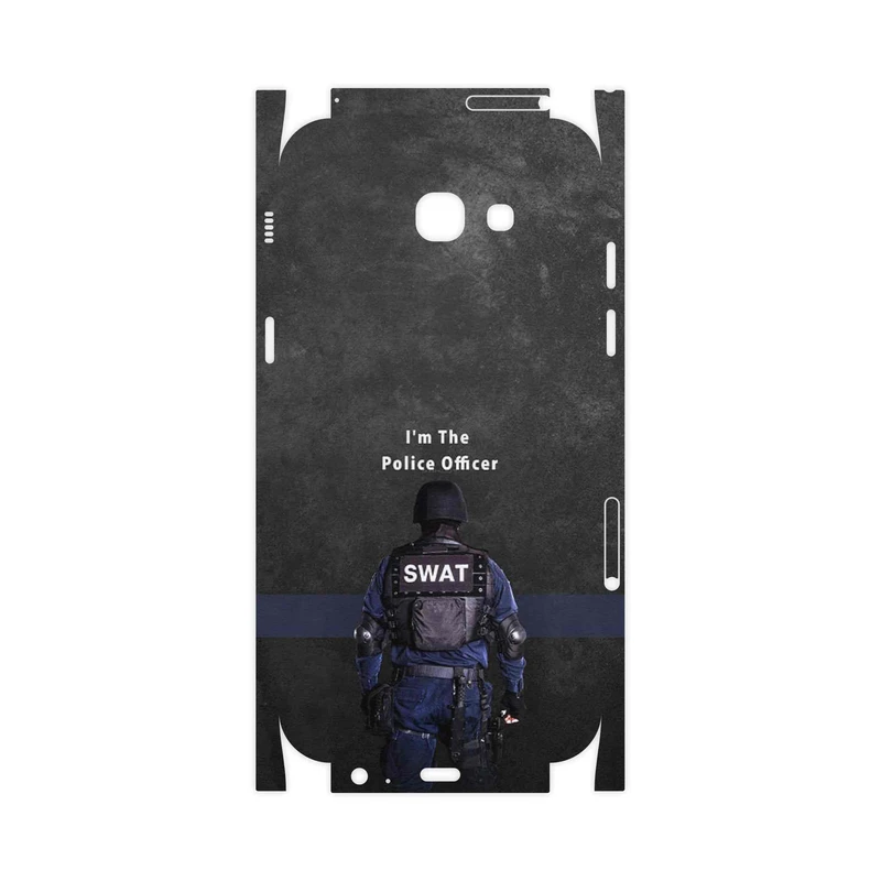 برچسب پوششی ماهوت مدل Police Officer-FullSkin مناسب برای گوشی موبایل سامسونگ Galaxy A7 2017