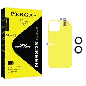 Waily Nice Pergas Back Protector For Apple  iPhone 11 With Camera Lens Protector