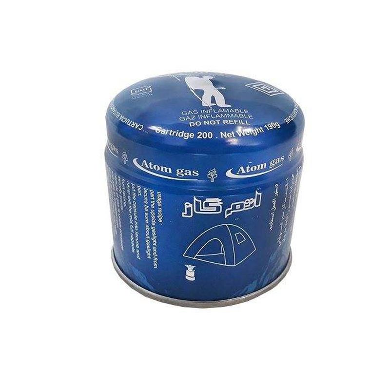 کپسول گاز سفری 190گرمی اتم گاز مدل T-1