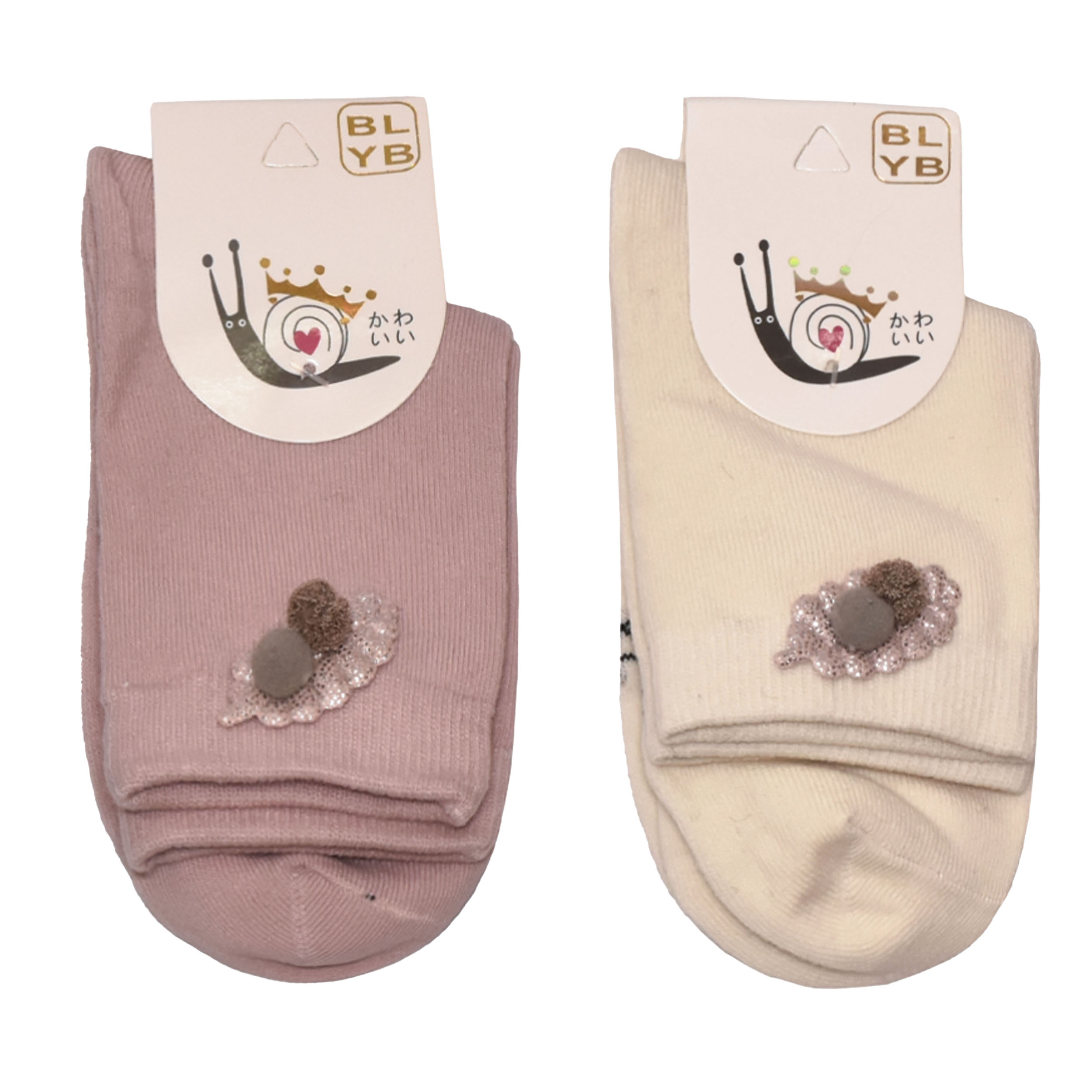 جوراب دخترانه مدل s 00321-00322 مجموعه دو عددی