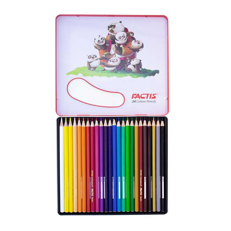 مداد رنگی 24 رنگ فکتیس مدل panda کد 74135