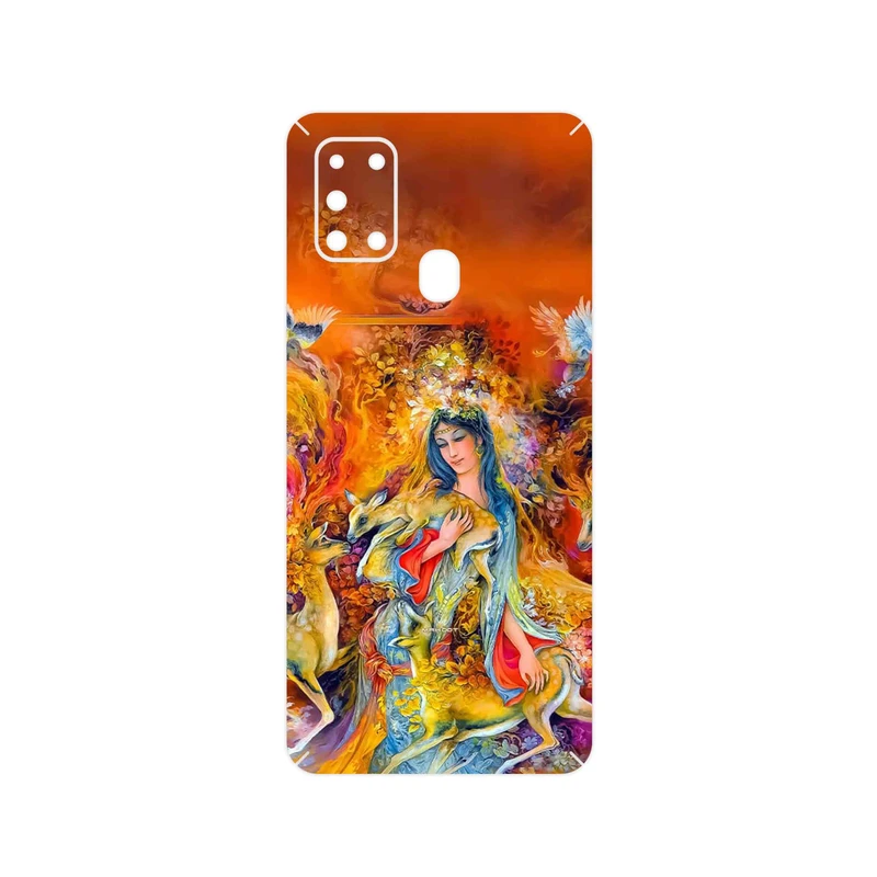 برچسب پوششی ماهوت مدل Persian miniature 2 مناسب برای گوشی موبایل سامسونگ Galaxy A21s