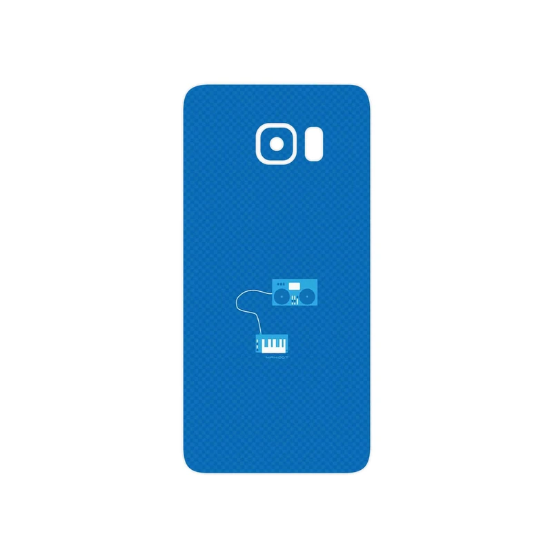 برچسب پوششی ماهوت مدل Minimal DJ Icon مناسب برای گوشی موبایل سامسونگ Galaxy S6 Edge