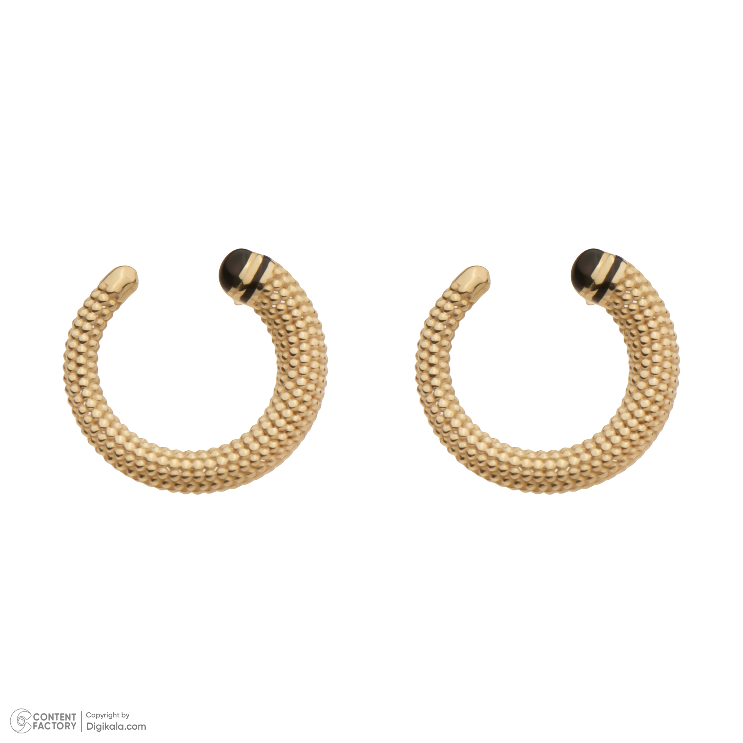 گوشواره میخی طلا 18 عیار زنانه گلدم مدل E-3070067