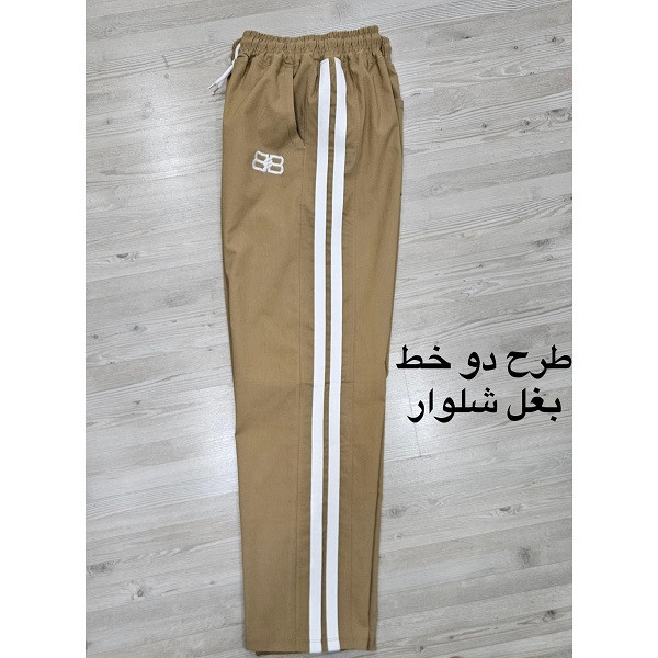 شلوار بگ مردانه مدل کمر کشی FA_BBK3