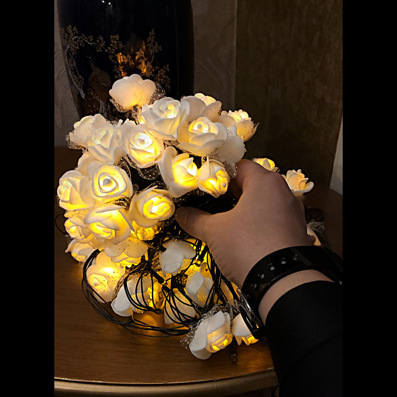 ریسه ال ای دی طرح گل کد 547 طول11 متر