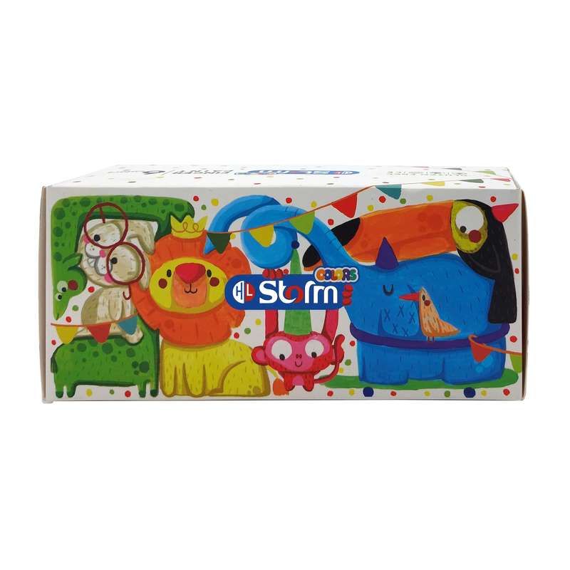 رنگ انگشتی استورم کد HL-8100 بسته 6 عددی