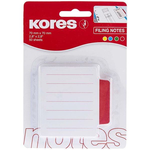 کاغذ یادداشت چسب دار کورس مدل Lined - بسته 50 عددی کاغذ یادداشت چسب دار کورس مدل Lined - بسته 50 عددی
