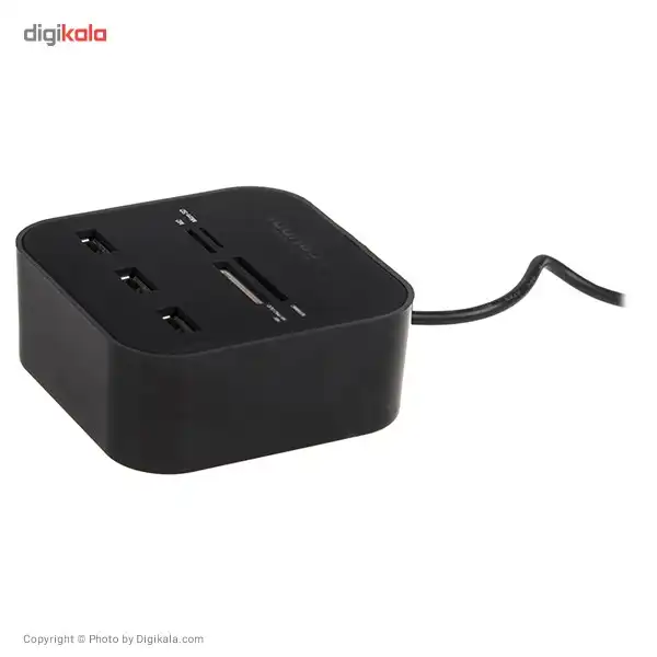 هاب USB و کارت‌ خوان حافظه گروندیگ مدل 51594