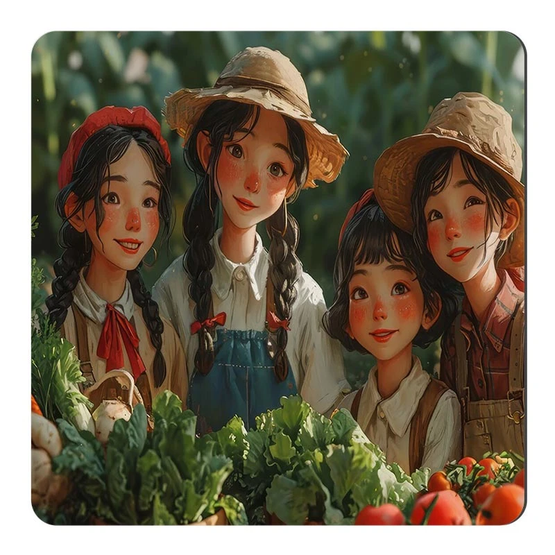 مگنت صباطرح مدل کودکان فروشنده سبزیجات کد M664