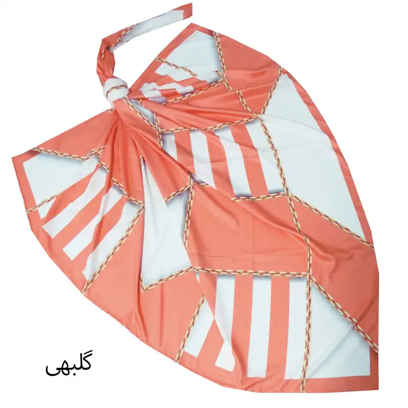 روسری زنانه مدل ابریشم توییل زنجیری کد ana-2823