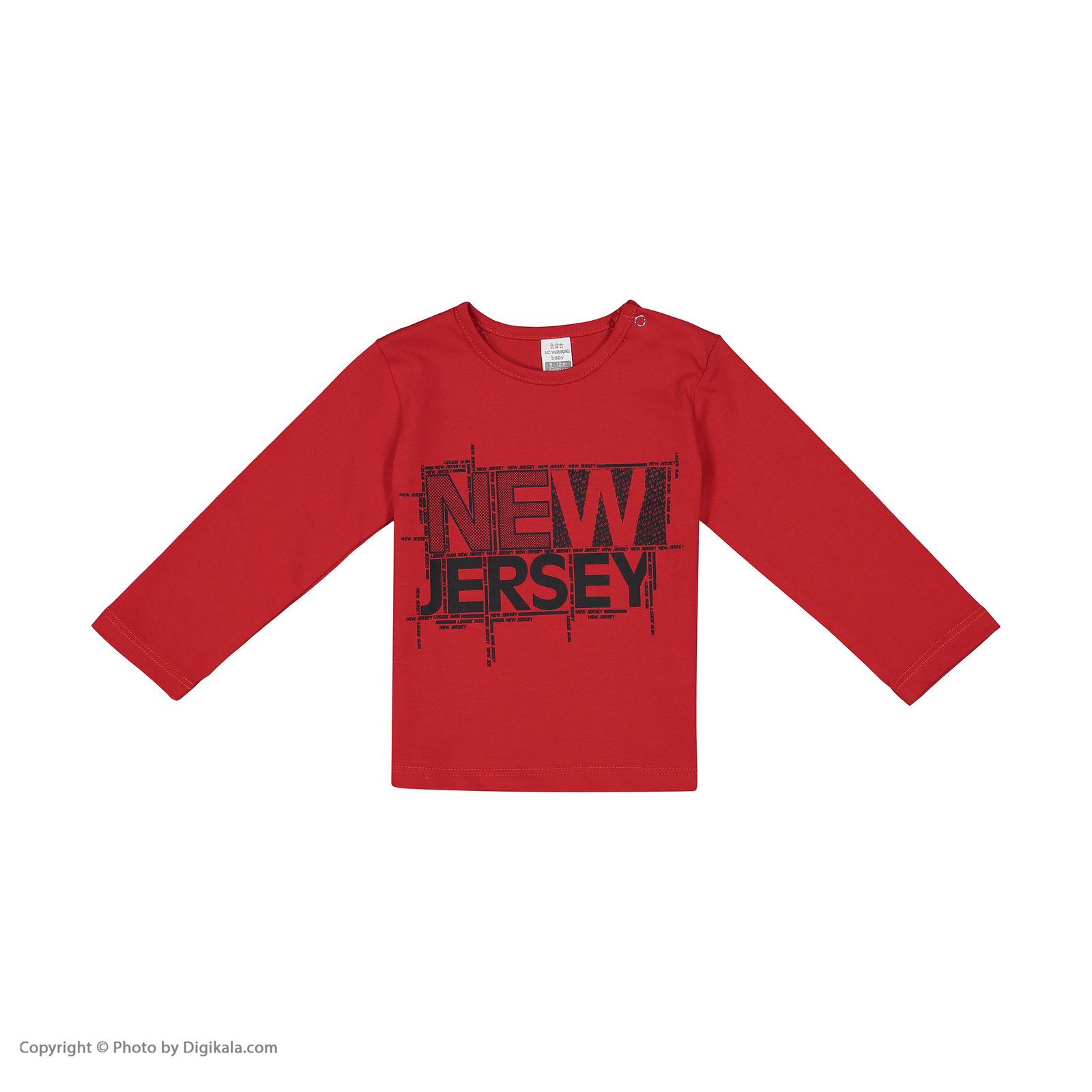تی شرت نوزادی پسرانه ال سی وایکیکی مدل W193574Z1-HJY-RED -  - 2