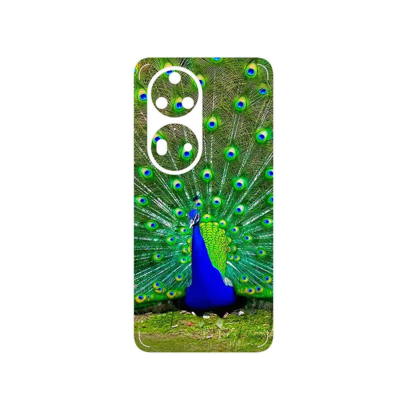 برچسب پوششی ماهوت مدل Peacock مناسب برای گوشی موبایل هوآوی P50 Pro