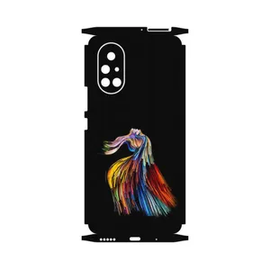 MAHOOT Rainbow Hair Digital Art-FullSkin Cover Sticker for Huawei Nova 8