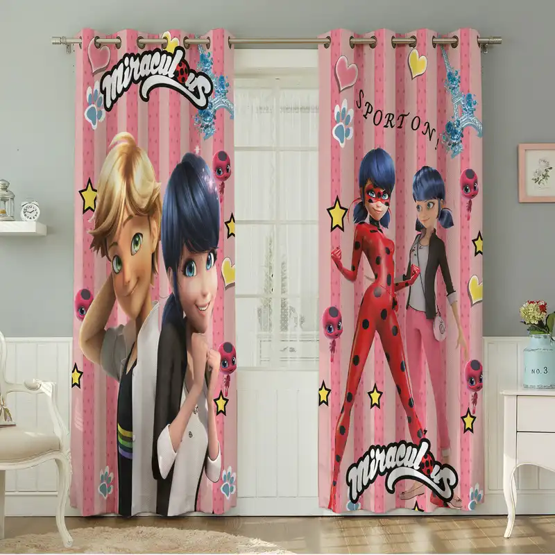 پرده نیروانا طرح کودک مدل مخمل کد 8611 سایز 140×280 سانتی متر