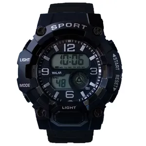 ساعت مچی دیجیتال پسرانه والار مدل اسپرت چراغ دار SPORT ضد آب ورزشی کد 210