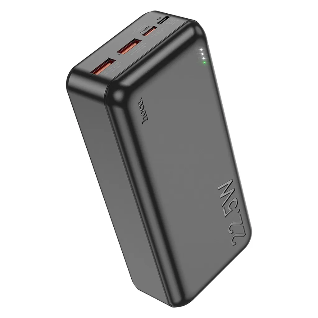 پاوربانک هوکو مدل J101B PD+QC3.0 22.5W ظرفیت 30000 میلی‌ آمپر ساعت