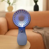 پنکه دستی مدل چراغ دار کد SQ2238