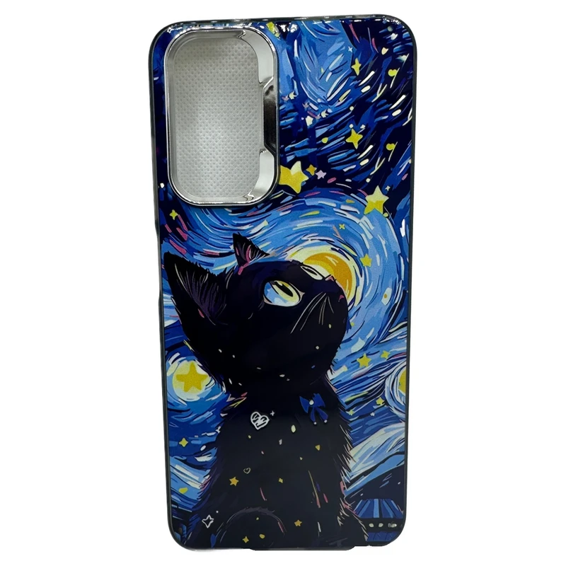 کاور کد 16 طرح گربه و ستاره مناسب برای گوشی موبایل شیائومی Redmi Note 11