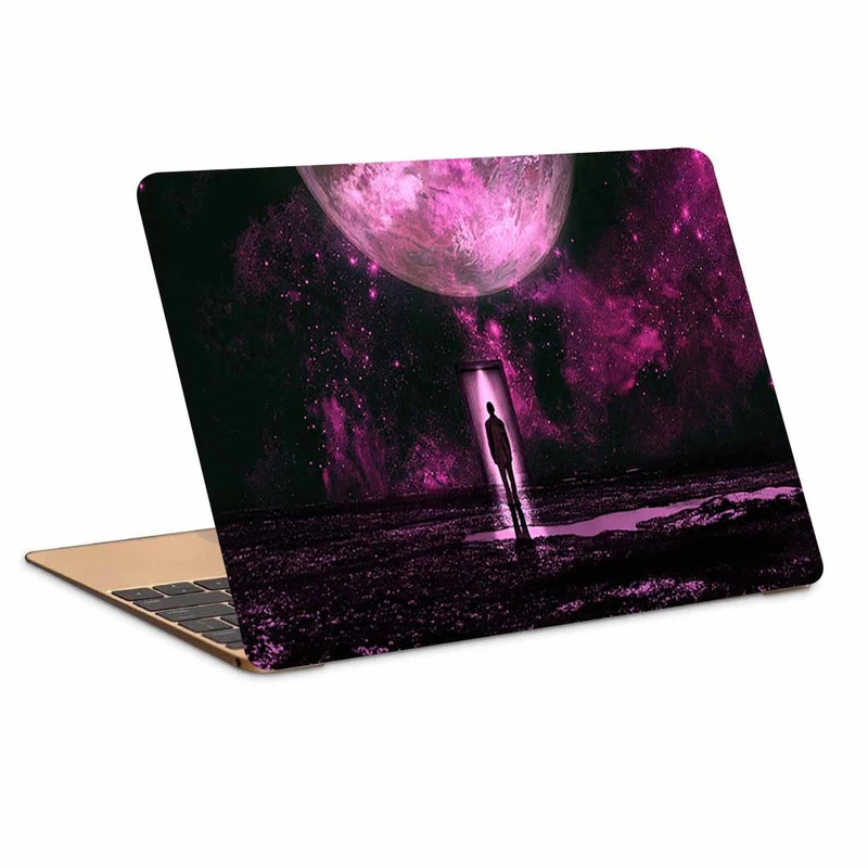 استیکر لپ تاپ طرح planet lilac کد N-484 مناسب برای لپ تاپ 15.6 اینچ
