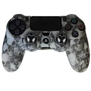 محافظ دسته پلی استیشن 4 مدل SKULL PS4120 به همراه روکش آنالوگ