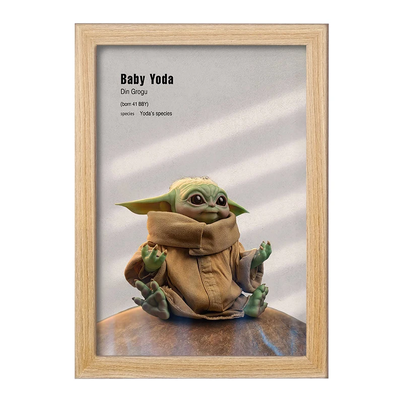 تابلو خندالو مدل بیبی یودا کد F11938