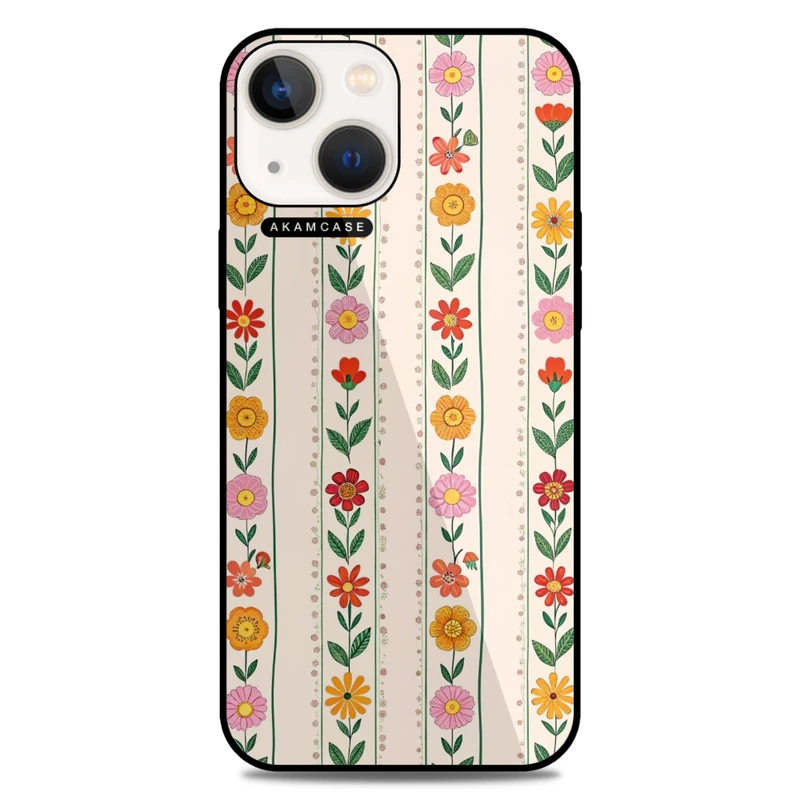 کاور آکام مدل AMC-WA13-FLOWERS-30 مناسب برای گوشی موبایل اپل iPhone 13