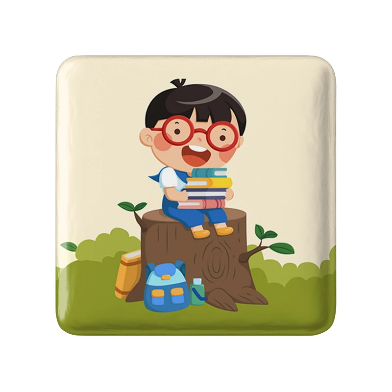 پیکسل خندالو طرح بازگشت به مدرسه مدل مربعی کد 30061