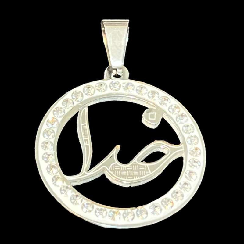 آویز گردنبند زنانه مدل نگین دار کد 600