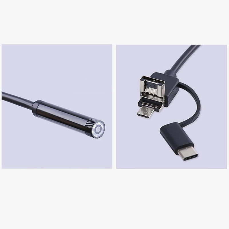 دوربین شلنگی مدل فنری منعطف 10M LED 5.5MM NEW