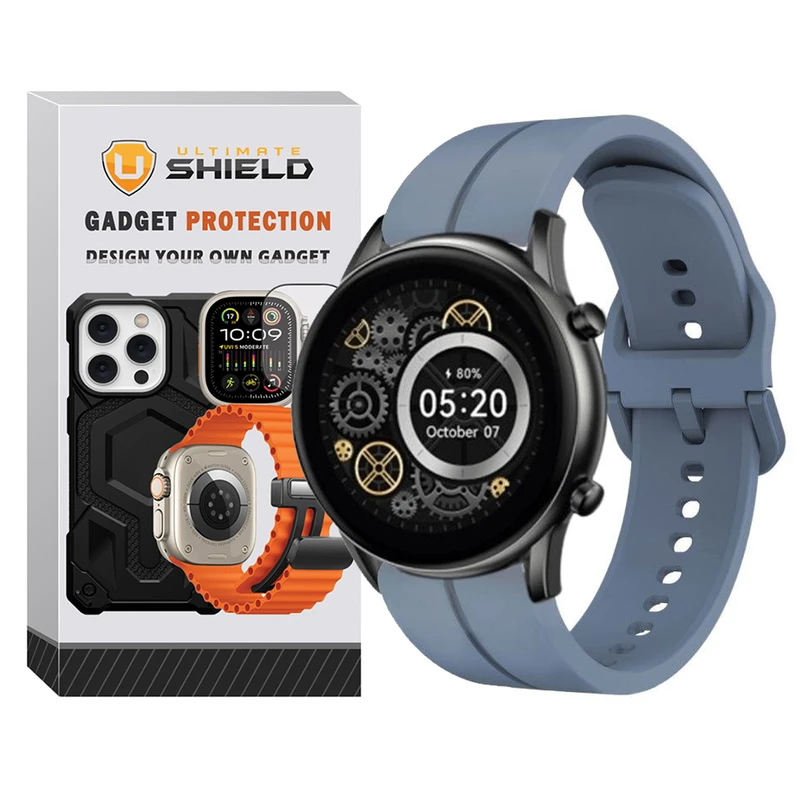 بند آلتیمیت شیلد مدل SIC Slick TW مناسب برای ساعت هوشمند هایلو GS / GST / GST Lite / LS02 Pro / Solar LS05 / Solar Plus RT3 / Solar Lite / RT2 / RS3 / RT LS05s
