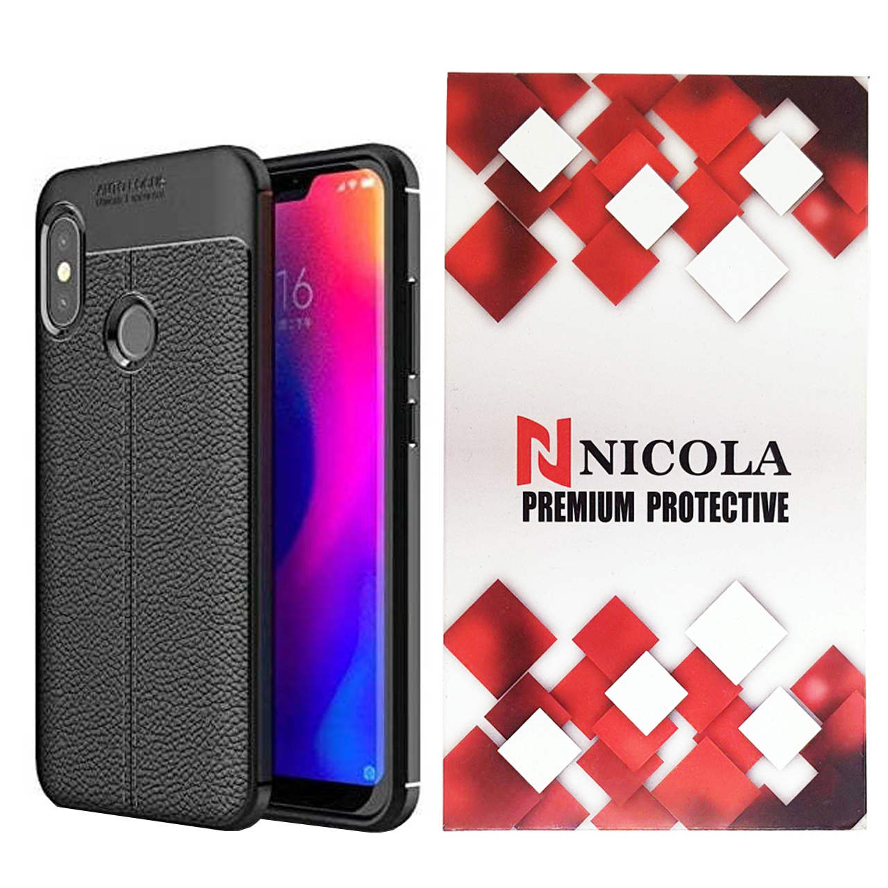 کاور نیکلا مدل N_ATO مناسب برای گوشی موبایل شیائومی Redmi 6 Pro/ Mi A2 Lite