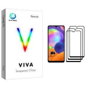 Junbo Viva Glass Screen Protector For Samsung Galaxy A31 Pack Of 3