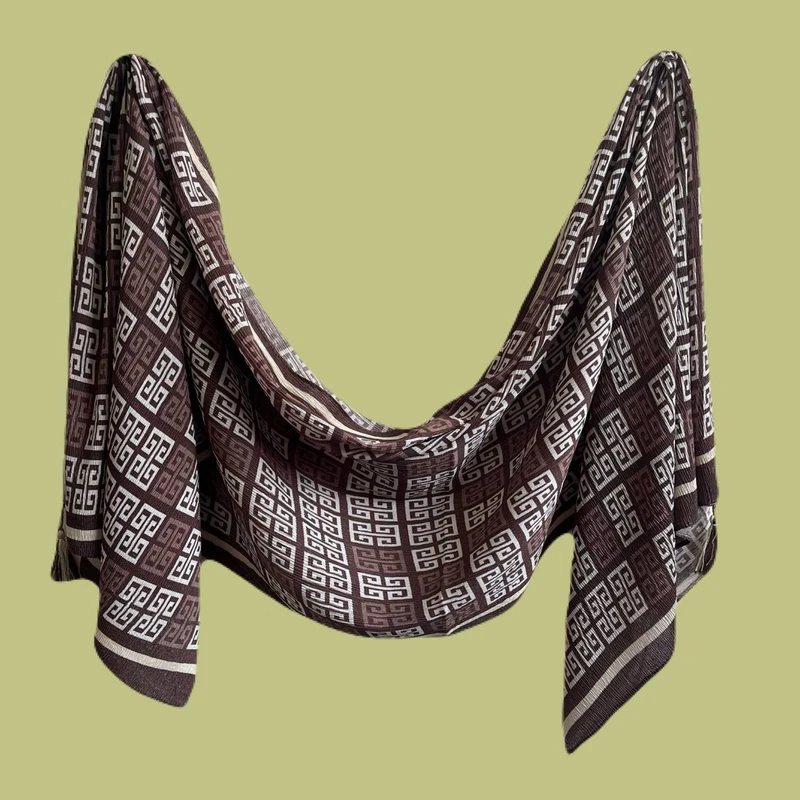 شال زنانه مدل پلیسه ریز کد 00107