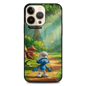 AKAM AMC-WA13PRO-SMURFS-7 Cover For Apple iPhone 13 Pro