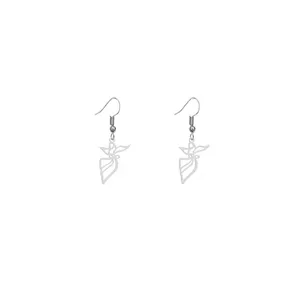 گوشواره نقره زنانه هایکا طرح رقص سما مدل n.ha640