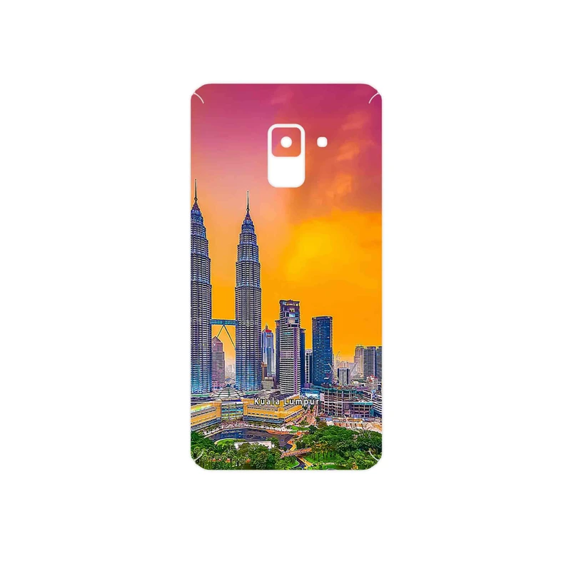 برچسب پوششی ماهوت مدل City of Kuala Lumpur مناسب برای گوشی موبایل سامسونگ Galaxy A8 2018
