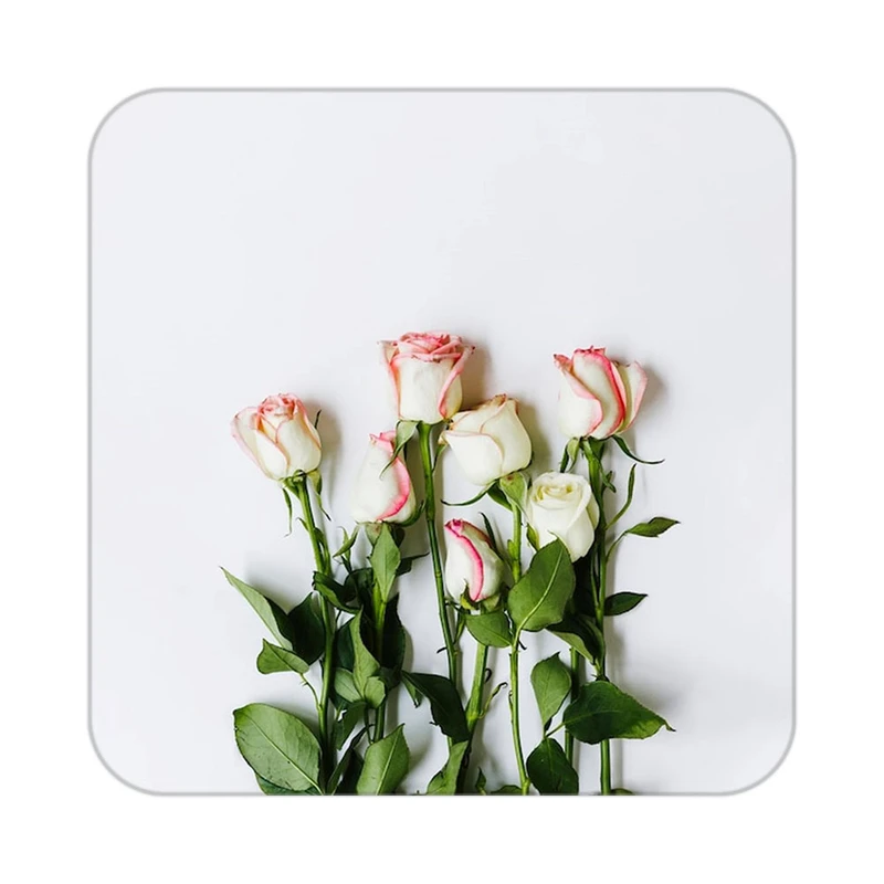 زیر لیوانی کاکتی طرح گل مدل mp19021