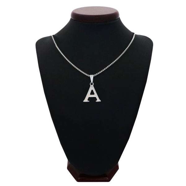 گردنبند زنانه طرح حرف A کد ۷۵۸۴ گردنبند زنانه طرح حرف A کد ۷۵۸۴