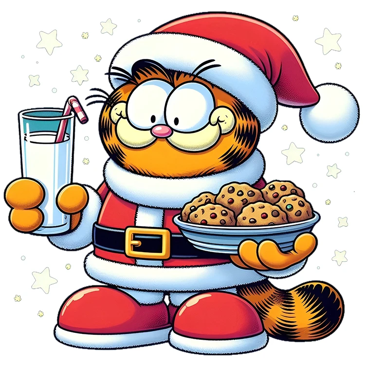 استیکر پارچه و لباس پاد آفرین مدل کریسمس کد DKST726