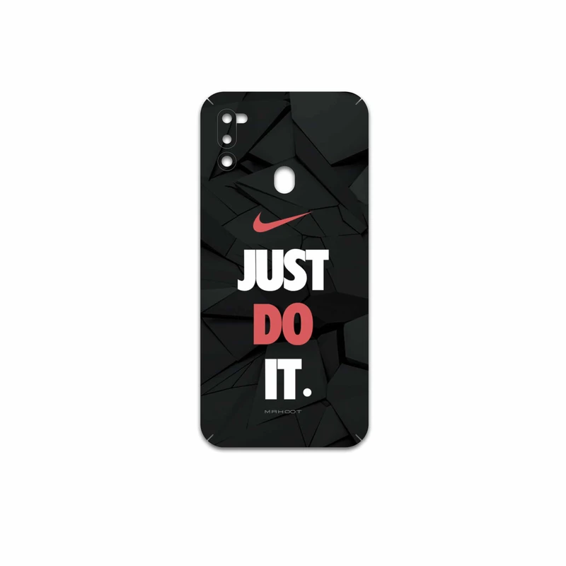 برچسب پوششی ماهوت مدل NIKE-Logo مناسب برای گوشی موبایل سامسونگ Galaxy M21 (2021) Edition