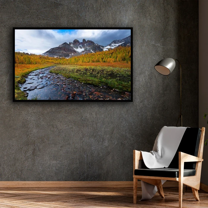 تابلو بکلیت طرح منظره طبیعت پاییزی مدل B-D1518